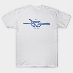 Nautical Sheet Bend Knot by Nuucs T-Shirt